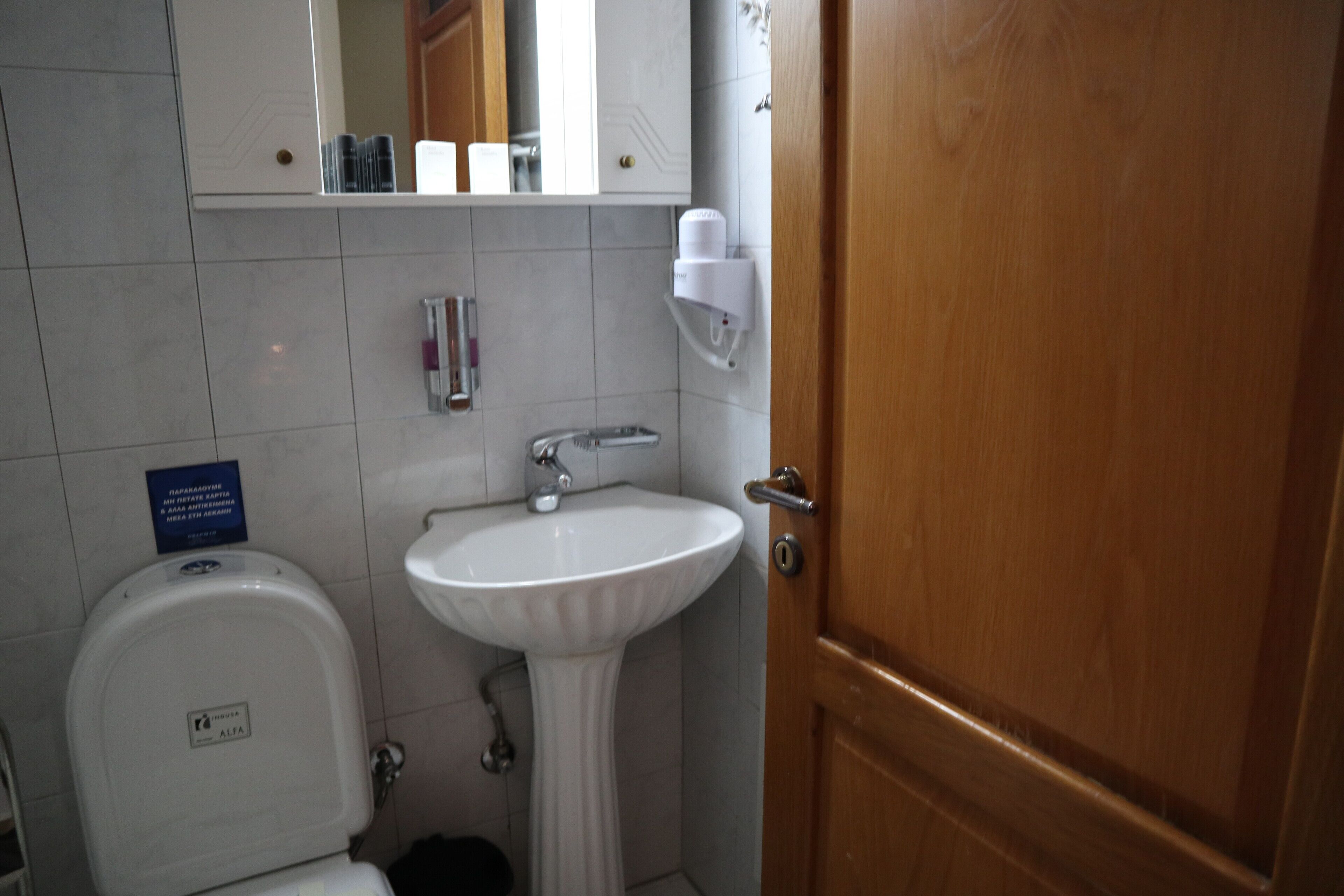 shower, towels, soap, toilet paper