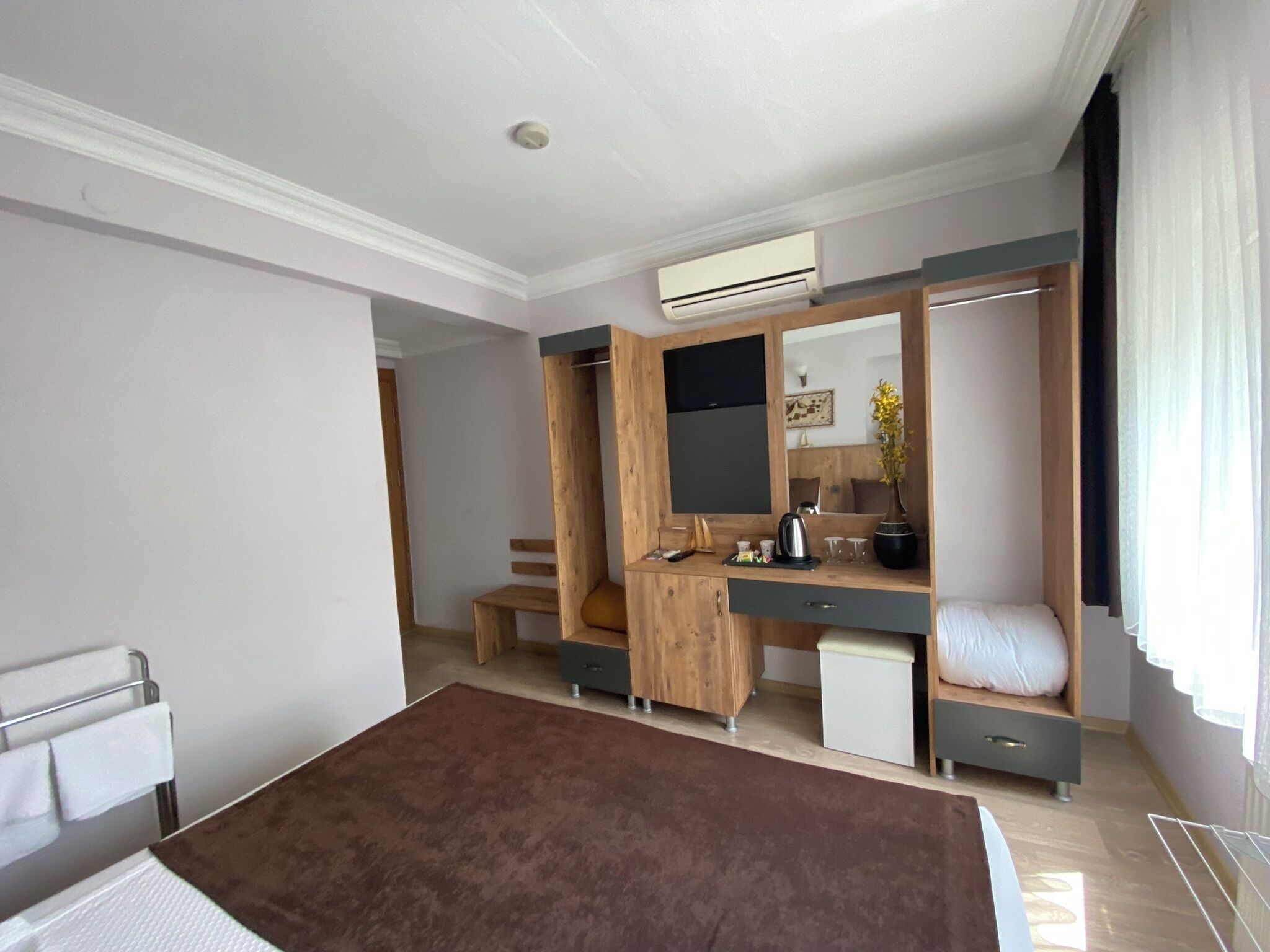 1 chambre, literie hypoallergénique, Wi-Fi gratuit, draps fournis