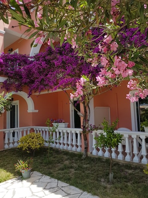 Fassade der Unterkunft