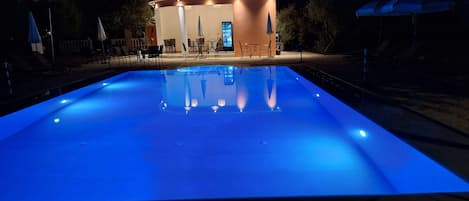 Piscina externa sazonal