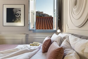 Iconic Suite, Hot Tub, Acropolis View | 1 bedroom, minibar, in-room safe, laptop workspace - A77 Suites, Small Luxury hotels of the World (Athens)