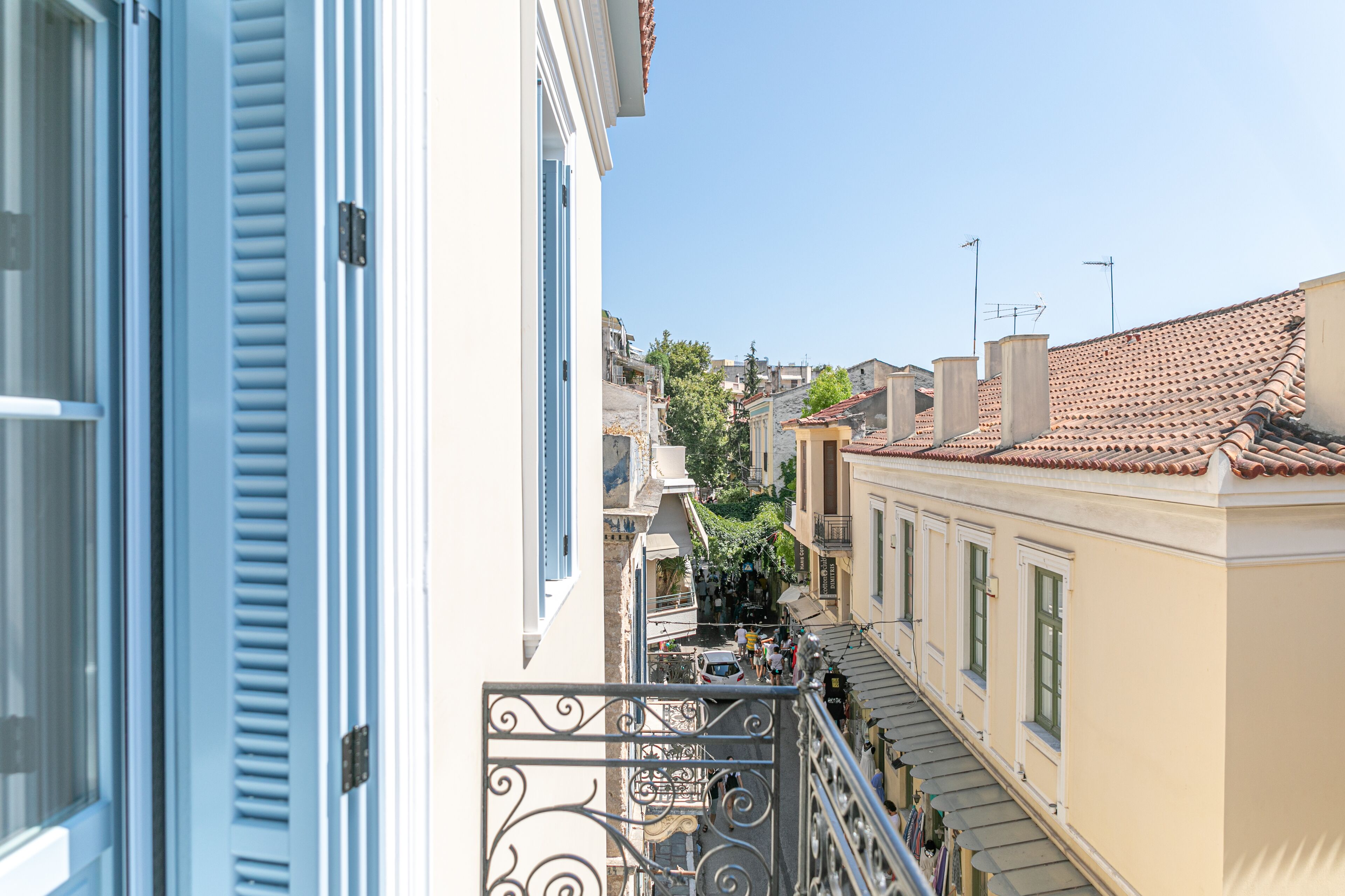 elegant suite, partial acropolis view | view from room