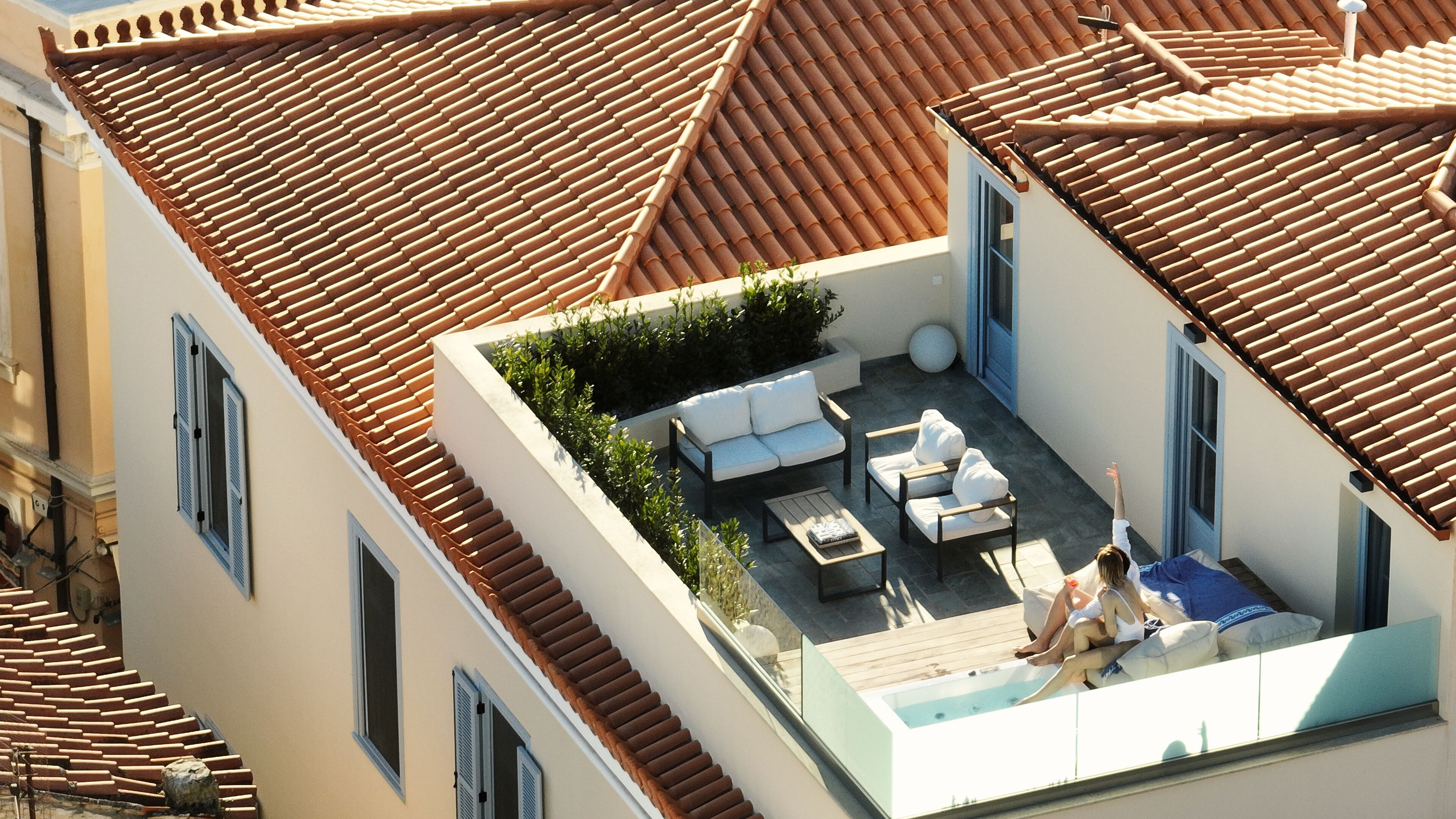 iconic suite, hot tub, acropolis view | 1 bedroom, minibar, in-room safe, laptop workspace