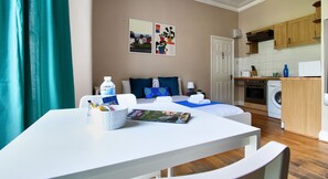 Living area - SG1 Large Studio (London)