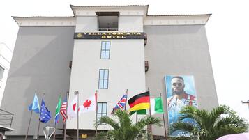 Facciata della struttura