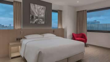 Suite, 1 Bedroom | Down comforters, in-room safe, desk, laptop workspace
