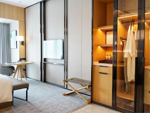 Minibar, in-room safe, individually decorated, desk