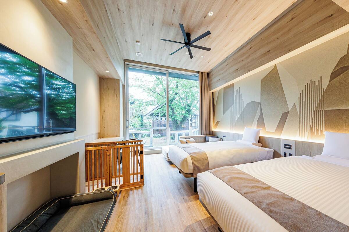 ห้องซูพีเรียทวิน, ปลอดบุหรี่ (Dog Friendly,with private bathroom) | วิวจากห้องพัก