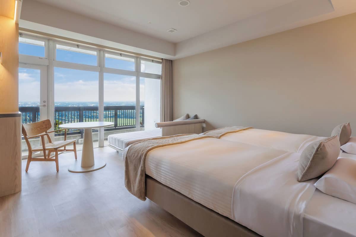 Chambre avec lits jumeaux, non-fumeur (Hollywood Twin, Panorama View)