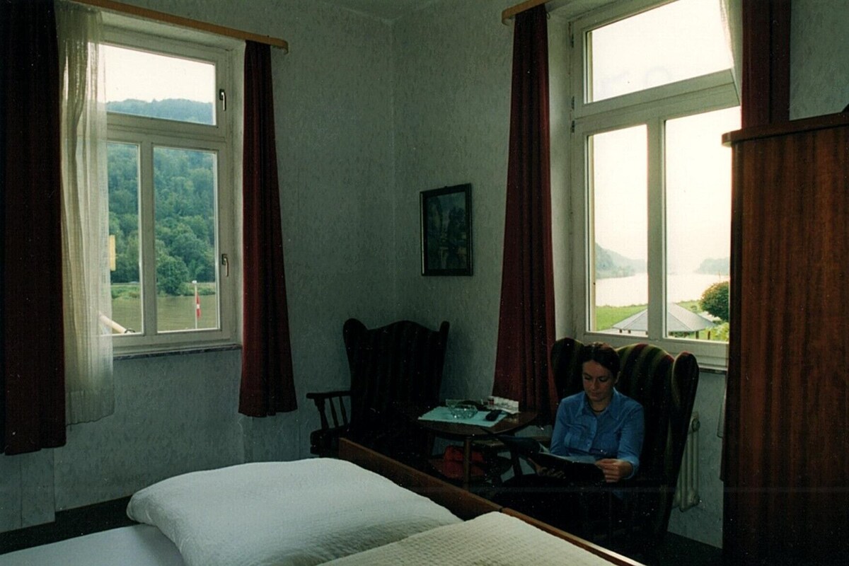 Standard-Doppelzimmer, Flussblick (2) | Ausblick vom Zimmer