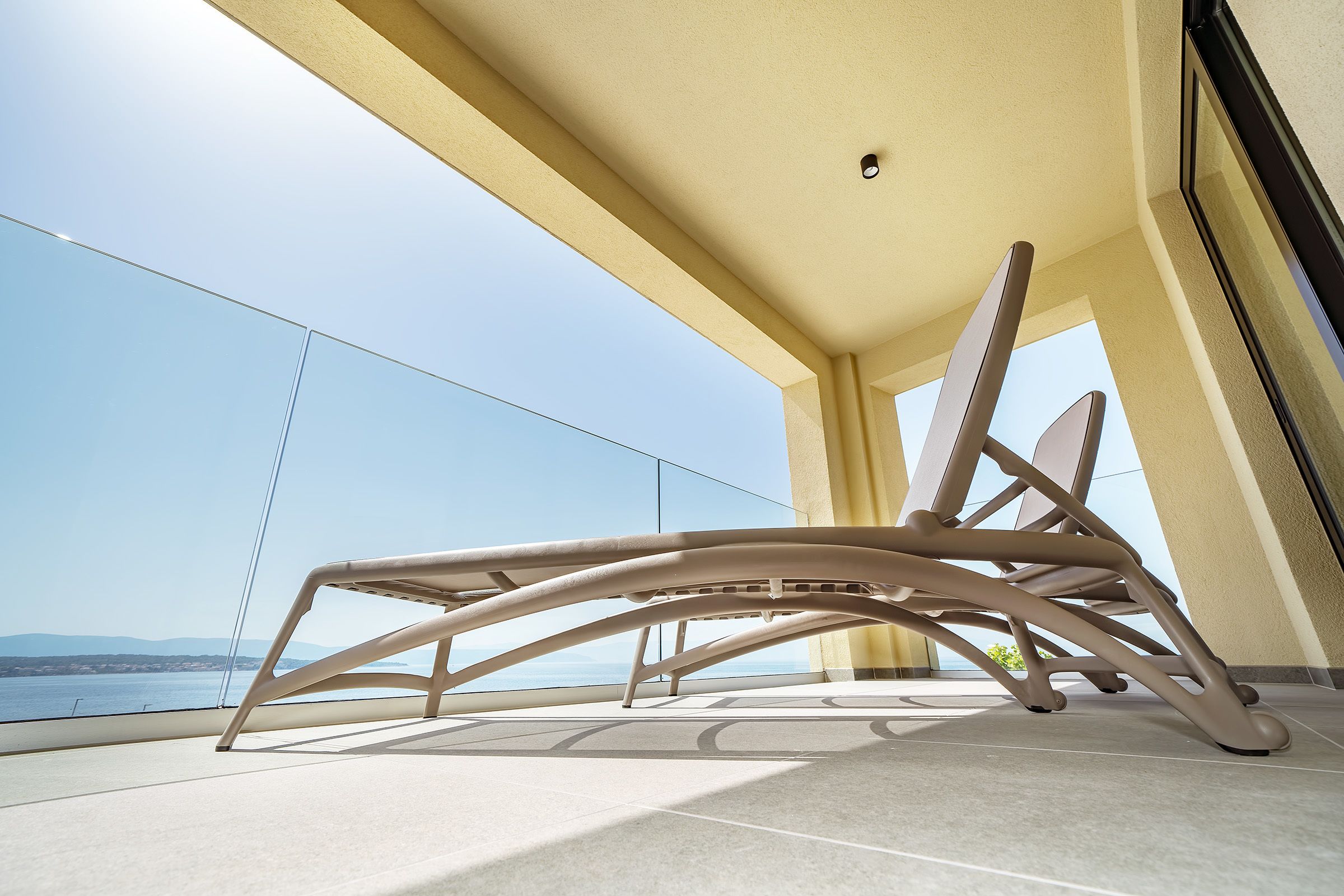 junior suite, balcony, sea view | balcony