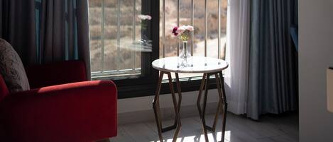 Superior Double Room, City View | Free minibar items, in-room safe, desk, blackout drapes