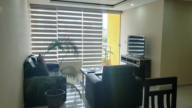 Apartment | Living room | Smart TV - Portal Rent Apart 12 (Cochabamba)