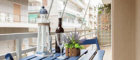 아파트, 침실 1개 | 발코니