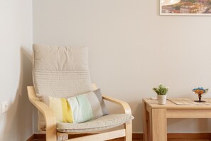 Apartment, 1 Bedroom | Living area | Flat-screen TV - Cozy Flat in hip Koukaki (Athens)