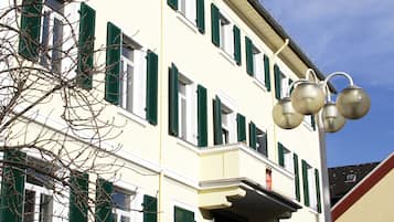 Fassade der Unterkunft