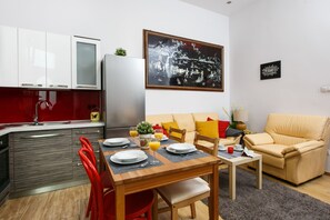 Apartamento luxo | Área de estar | TV LCD