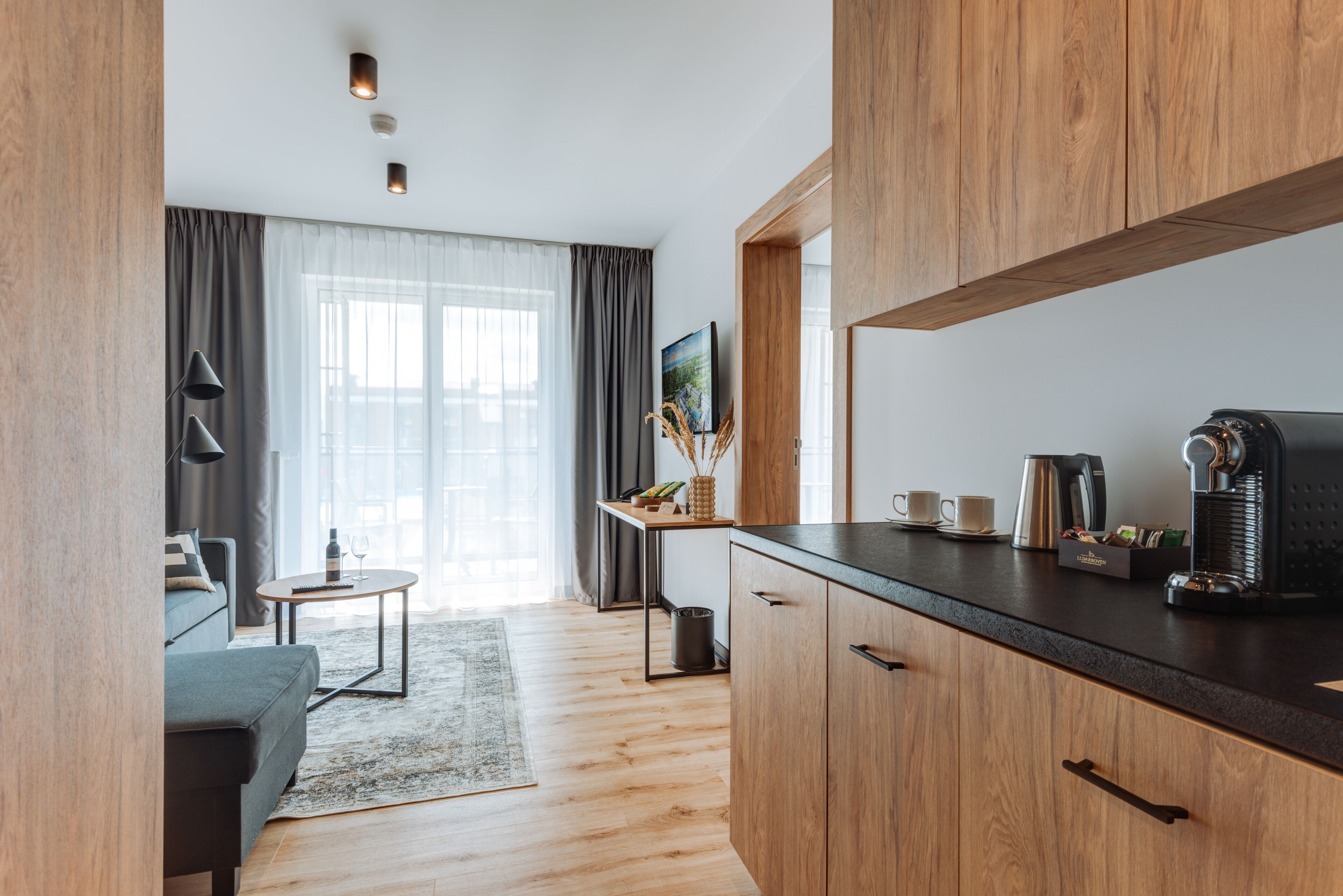 apartment, 1 bedroom | private kitchenette | coffee/tea maker, electric kettle, high chair