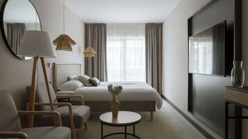 Superior Double Room | 1 bedroom, memory-foam beds, in-room safe, blackout curtains