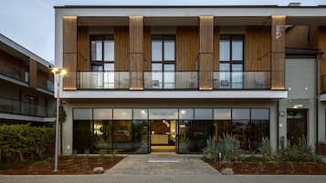 Fassade der Unterkunft