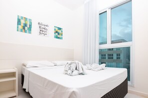 Leilighet – superior, 3 soverom | Blendingsgardiner, wi-fi (inkludert) og sengetøy