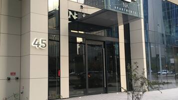 Majoituspaikan julkisivu