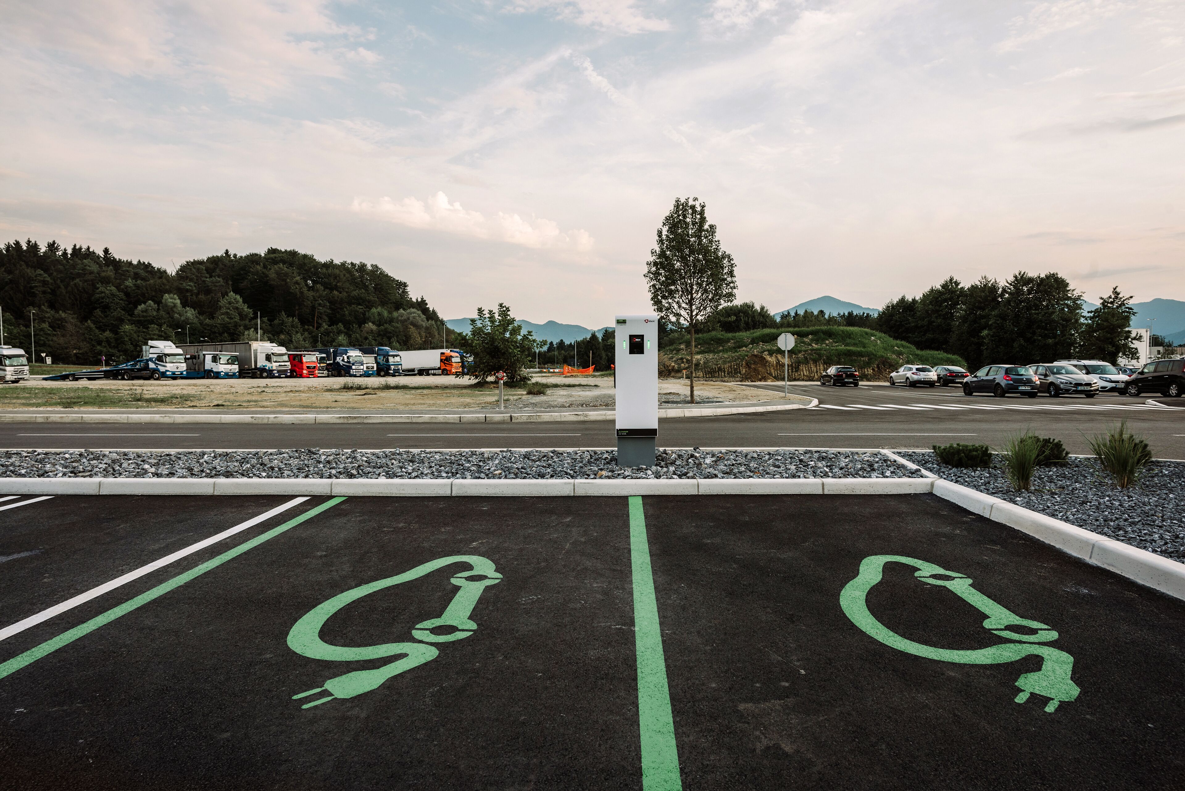 electric vehicle-charging station