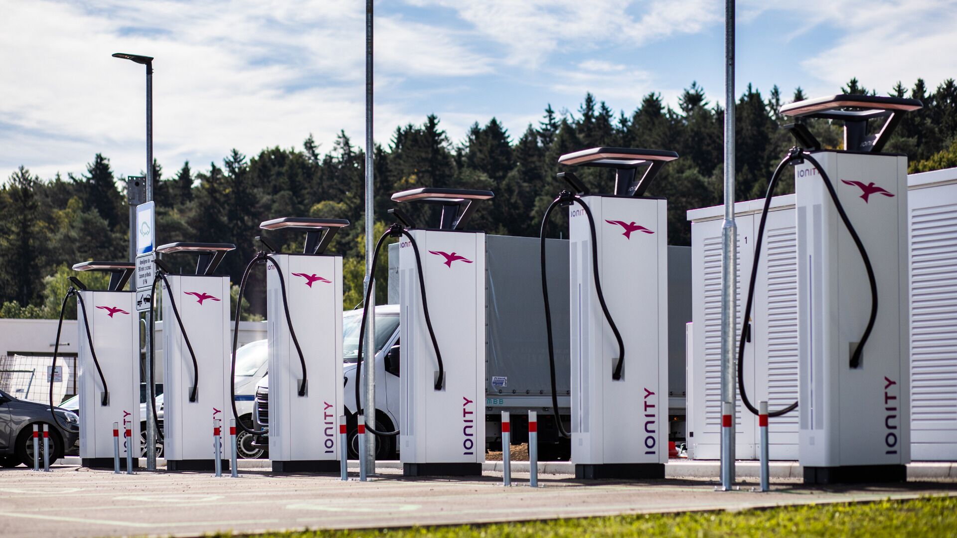 electric vehicle-charging station