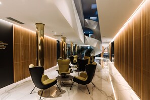 Sala de estar en el lobby