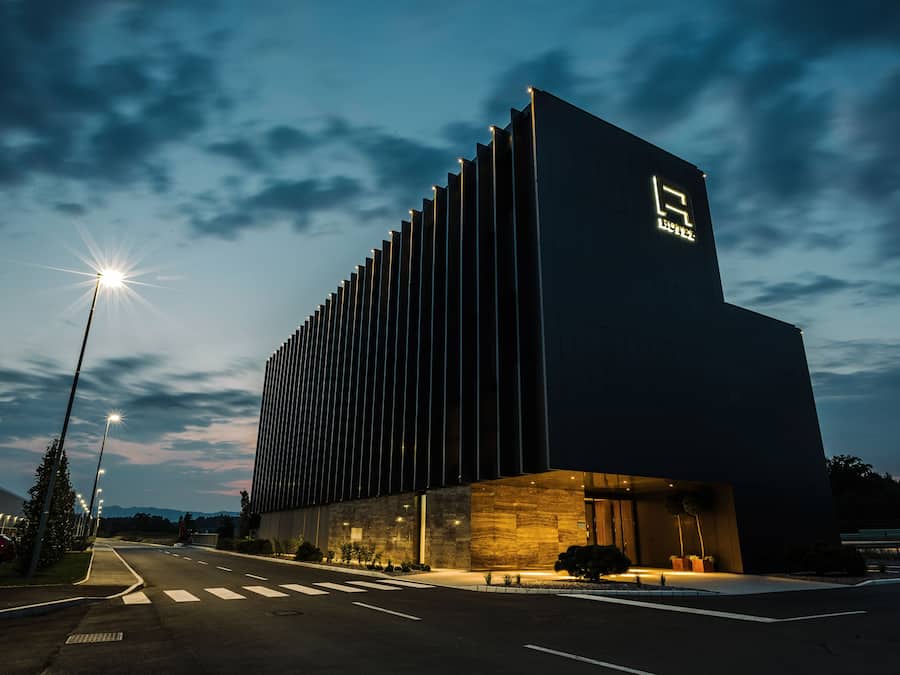 Front of property - evening/night