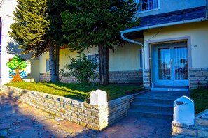 Majoituspaikan julkisivu