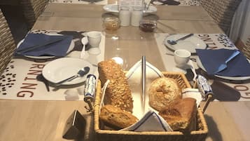 Daily local cuisine breakfast (EUR 10.00 per person)