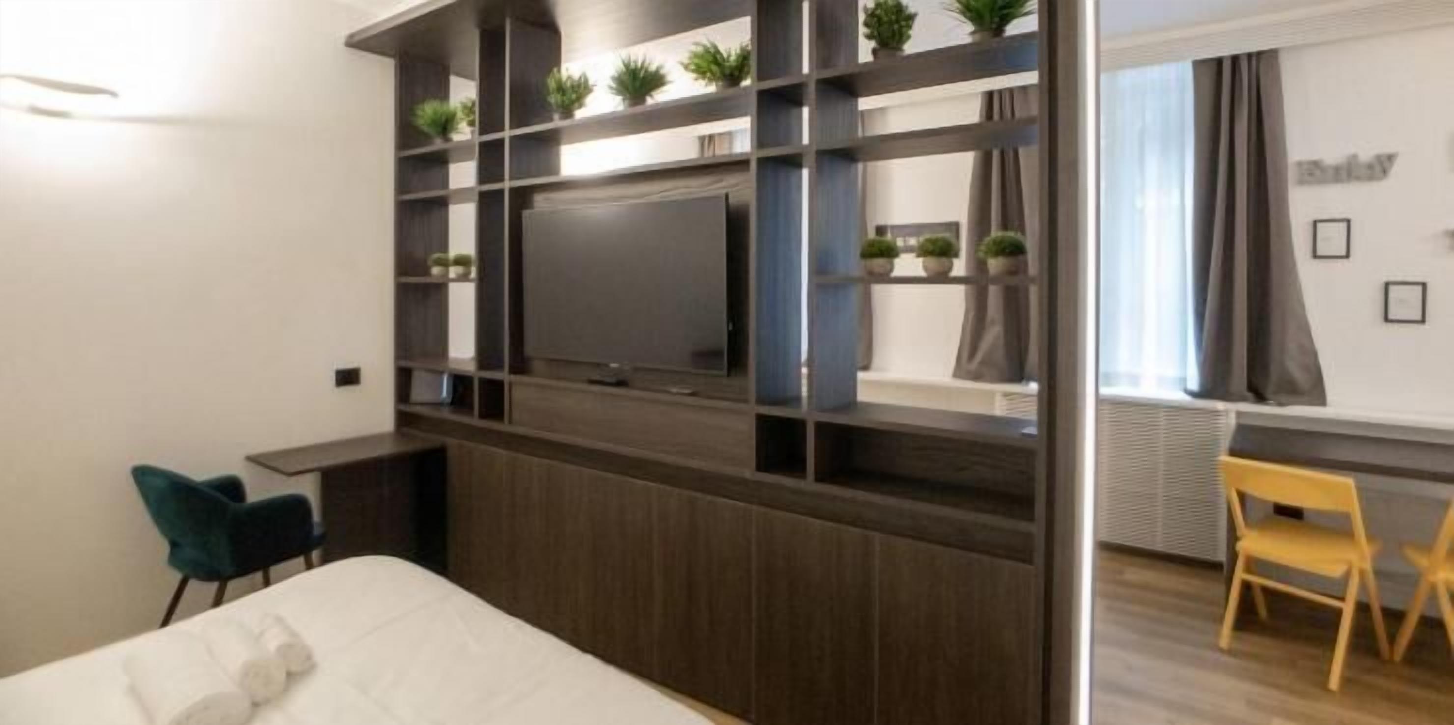 Leilighet, 1 soverom | 1 soverom, strykejern/-brett, wi-fi (inkludert) og sengetøy