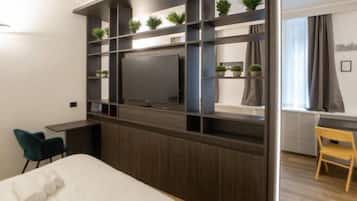 Apartment, 1 Bedroom | 1 bedroom, iron/ironing board, free WiFi, bed sheets