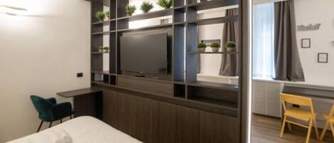 公寓, 1 间卧室 | 1 多间卧室、熨斗/熨衣板、免费 WiFi、床单