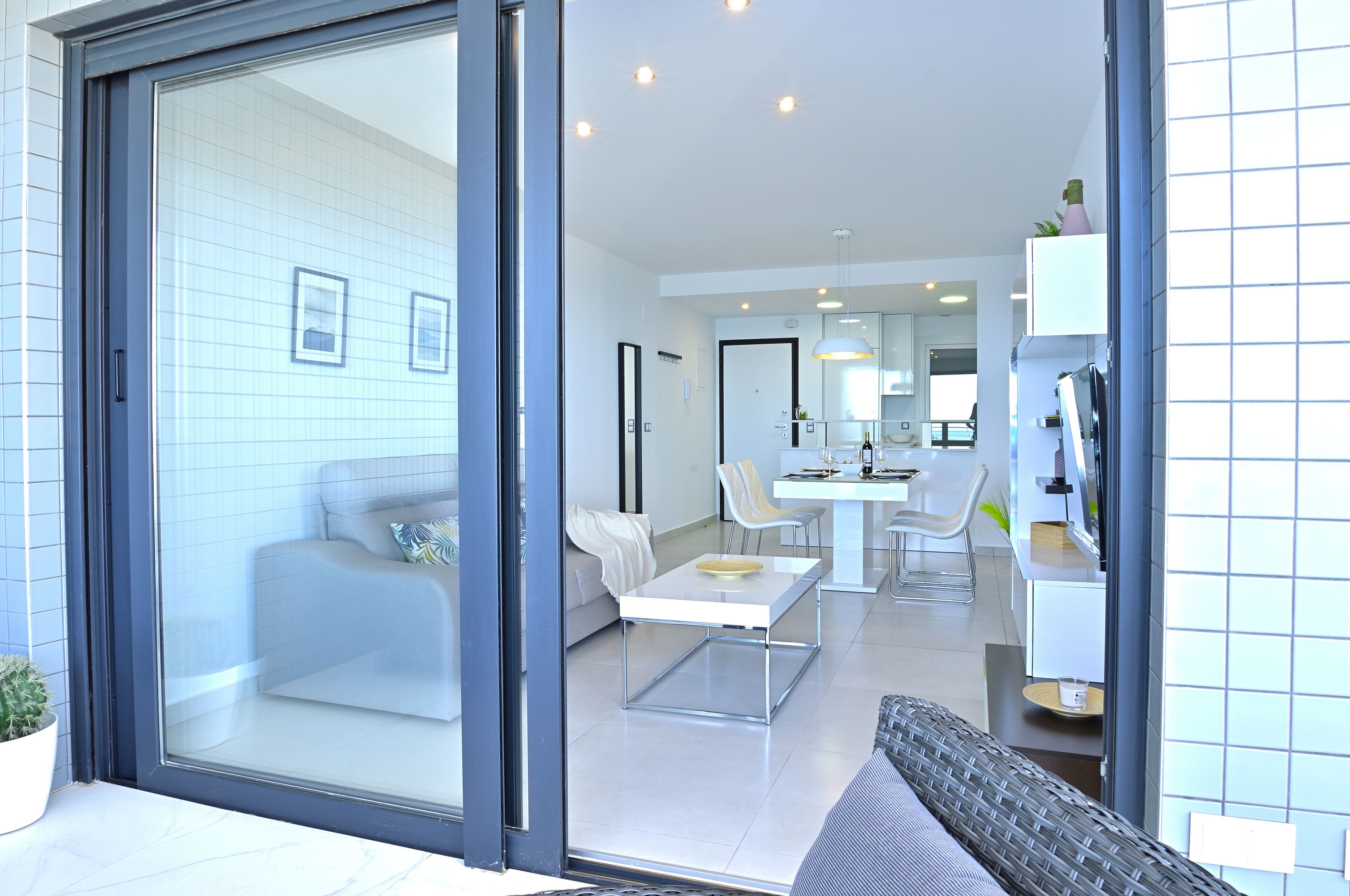 comfort apartment, 2 bedrooms | living area | flat-screen tv