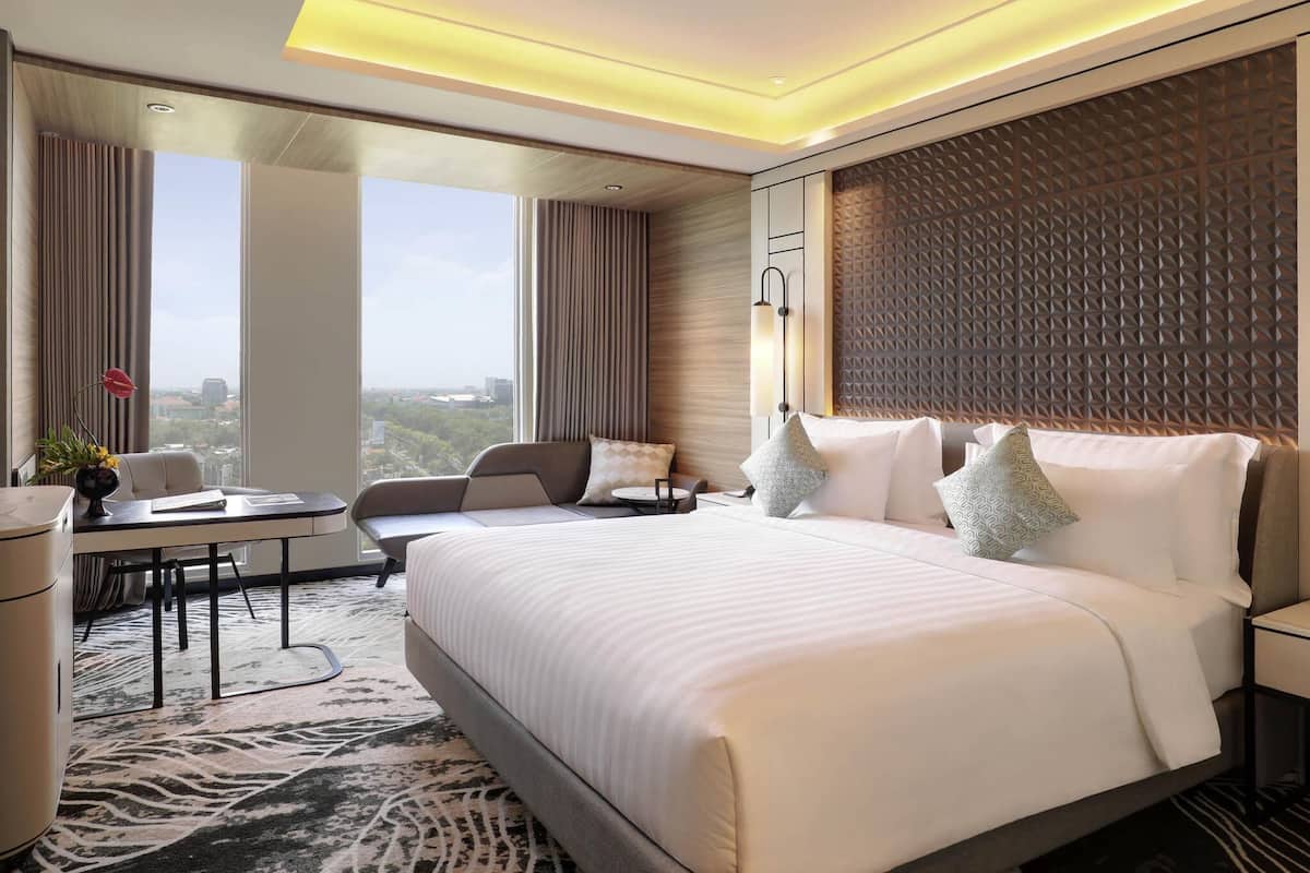 Chambre Double Deluxe, 1 lit double, vue ville