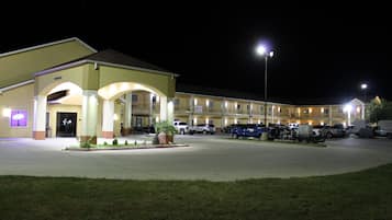 Front of property – evening/night