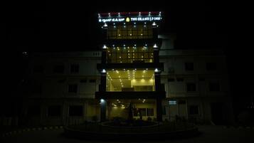 Front of property – evening/night