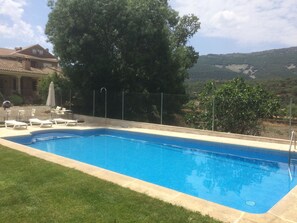 Outdoor pool - Cozy and quiet corner in the Cabañeros National Park. (Hontanar - Toledo)