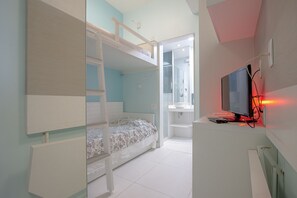 Apartemen Keluarga, Beberapa Tempat Tidur | Wi-Fi gratis dan seprai linen