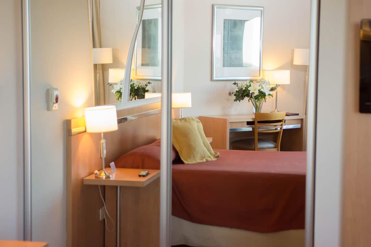 1 slaapkamer, een minibar, een kluis op de kamer