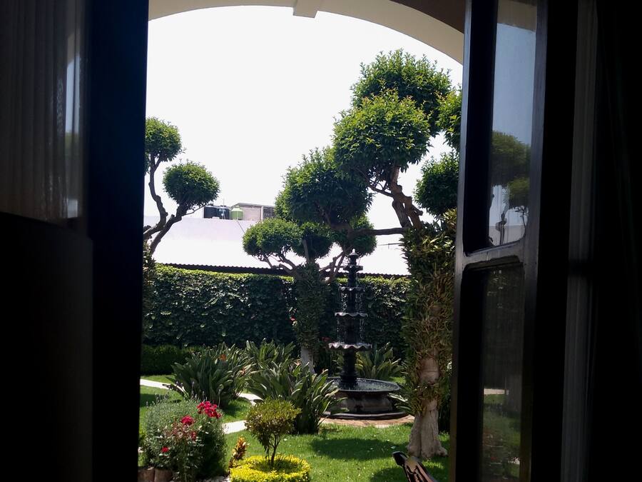 Utsikt fra overnattingsstedet