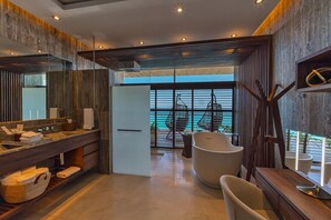 Room, 3 Bedrooms, Terrace (Beachfront) | Bathroom | Separate tub and shower, towels - The Residences at Solaz, a Luxury Collection Resort, Los Cabos a Marriott Hotel (San José del Cabo)