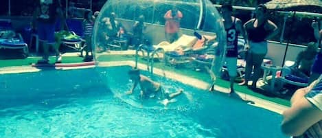 Seasonal outdoor pool