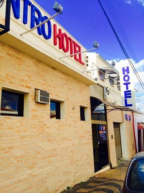 Voorkant van accommodatie