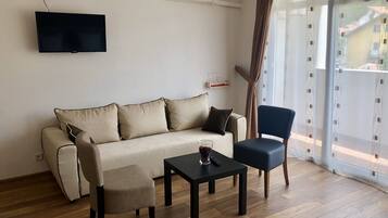 32-inch LED TV with cable channels, TV