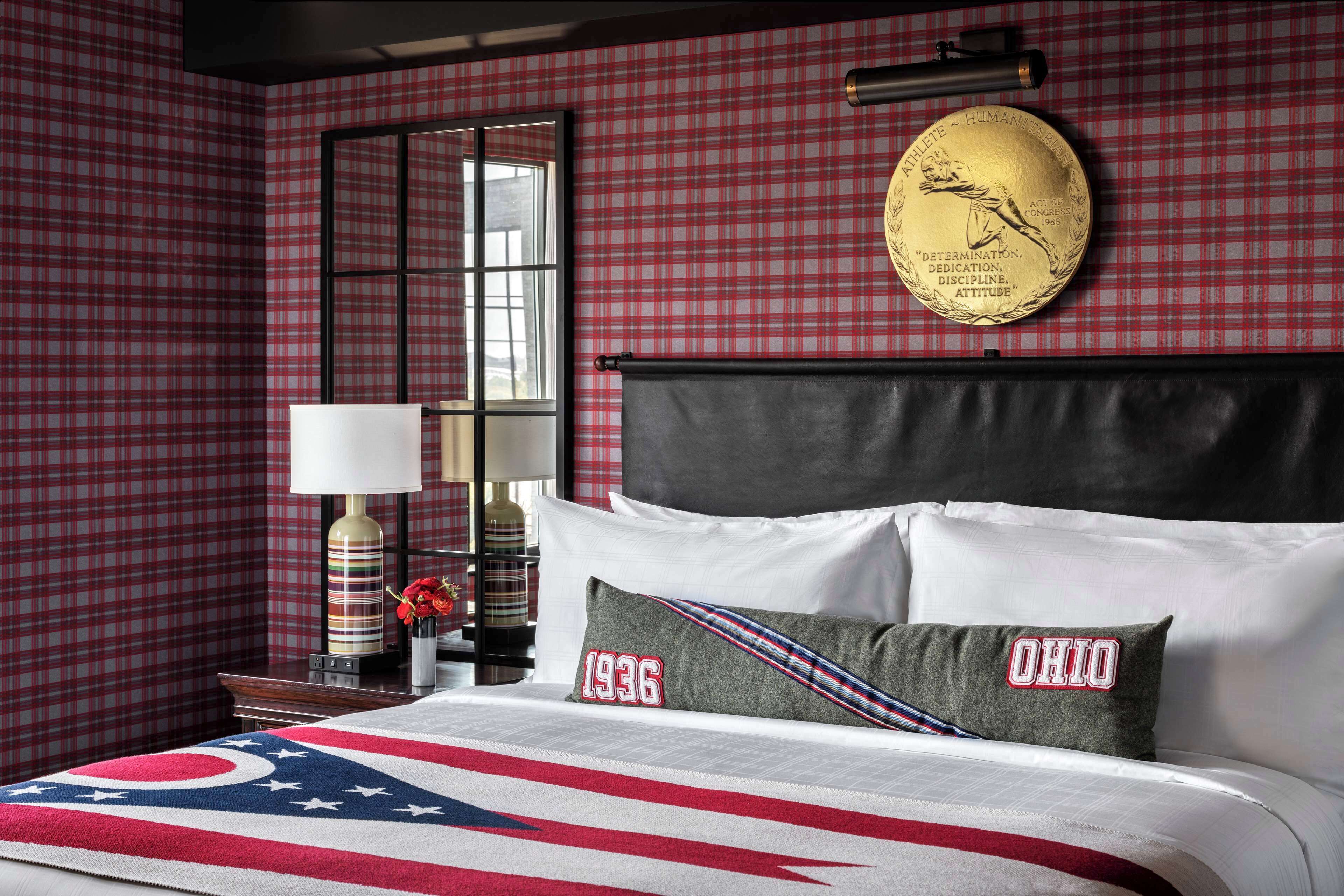 Egyptian cotton sheets, premium bedding, pillow-top beds, in-room safe
