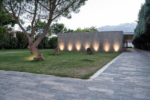 Fachada de la propiedad
