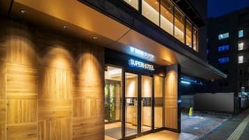 Front of property – evening/night
